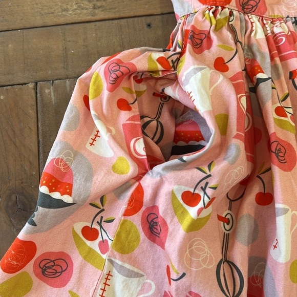 Little miss marmalade ice cream and sweet tears buttons front ruffle dress 8 - Picture 5 of 5